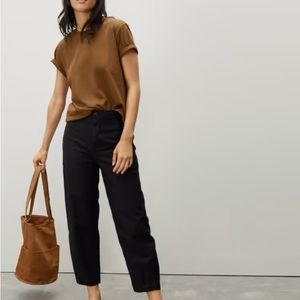 Black Everlane Fatigue Barrel Pants - Size 2